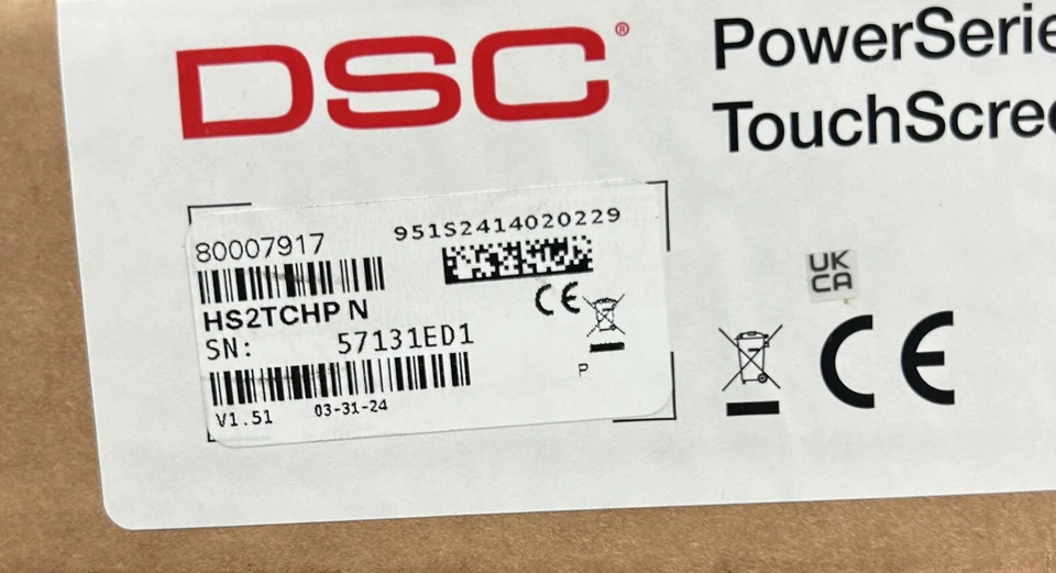 NEW In Original Packaging HS2TCHP NEO TouchScreen Alarm Keypad - Image 4 of 4