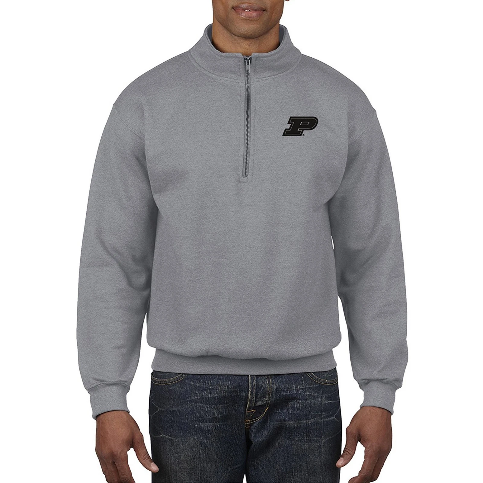 Purdue Boilermakers Quarter Zip Sweatshirt