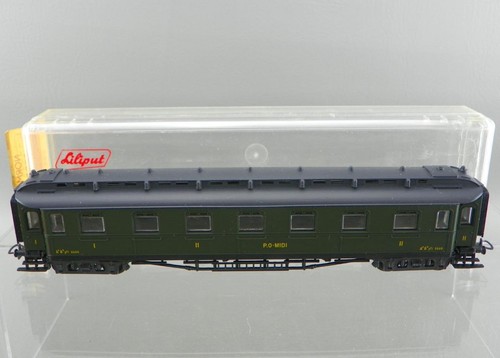 Coche de pasajeros mixto vintage Liliput 29520 HO 1/2cl tipo A2B5 yfi 3285 P.O-MIDI | Zustand: Used