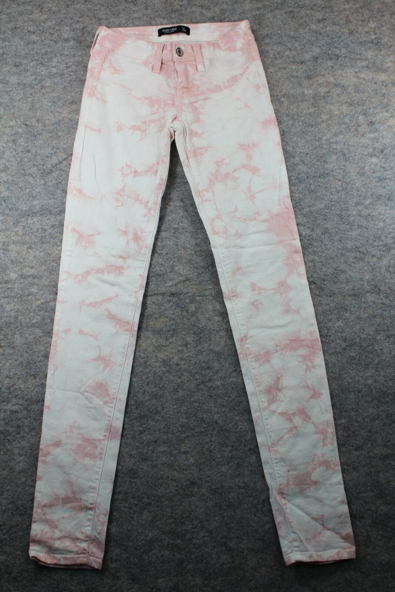Dye White Jeans Pink TIE-DYE WIDE-LEG JEANS Light Pink ZARA United