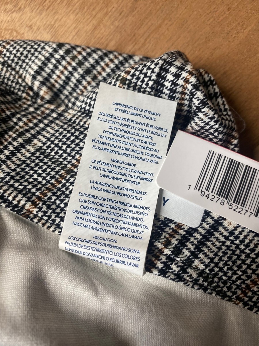 Seven7 Women's 4-Way Stretch Skinny Leg Ponte Pant 14 Black/Brown