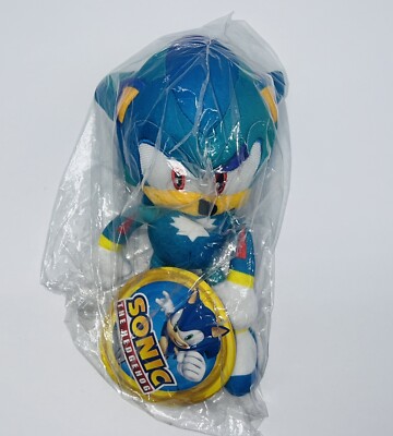 Brand New Sonic The Hedgehog Modern Shadow Gradient Plush, 7”, Toy