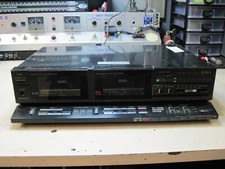 DOPPIA PIASTRA A CASSETTA   AIWA  WX - 180      DA   RIPARARE  VINTAGE