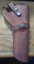 Brauer Bros H 38 RH Brown Leather holster GUC
