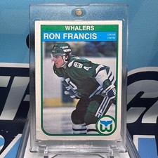 1982-83 O-Pee-Chee #123, RON FRANCIS RC??? Vintage Rookie Hall of Fame Card. rookie card picture