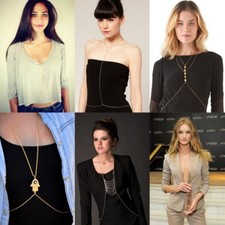 Chaîne pour le Corps Bijoux de Bikini Ventre Collier Chain Cleopatra