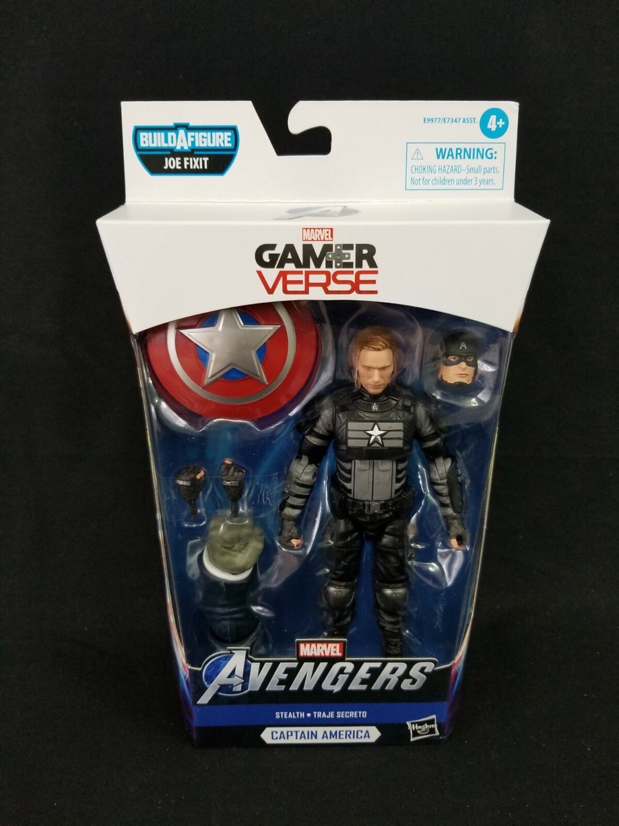 Marvel Legends Stealth Suit Captain America 6” Joe Fixit BAF