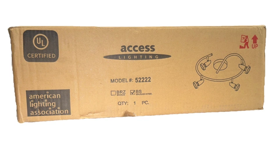 ILUMINACIÓN DE ACCESO Mirage Foco de 4 luces de acero cepillado Foto 3 de 3