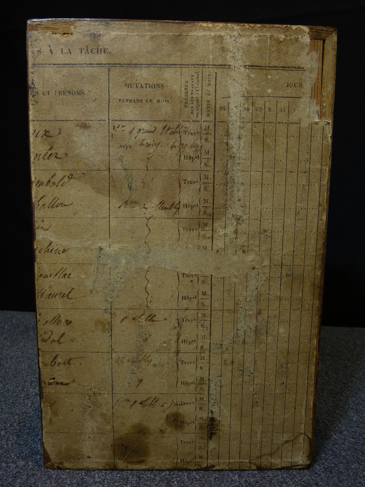 Antique 19th Century 19th Century Straw Marquetry Sewing Box Necessary Box