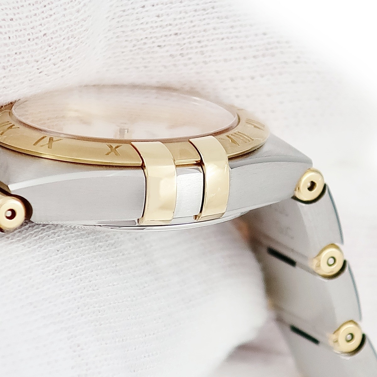 Omega Constellation Blush Quartz 131.20.25.60.02.002 K18YG SS 485663 image 5