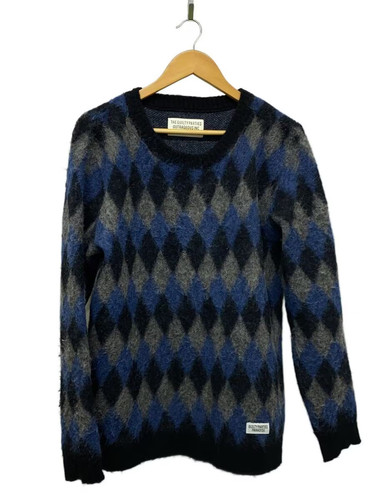 WACKO MARIA Knit Sweater (Thick) L Alpaca Multicolor 16FW-WMK-KN15