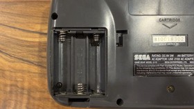 Sega Game Gear Console Bundle 13 Games Case Battery Pack AC Adapter READ