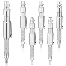 Relaxweex 6 Pcs 1/4" I/m Type Adjustable Pocket Plug Air Blow Gun Air Blower ...