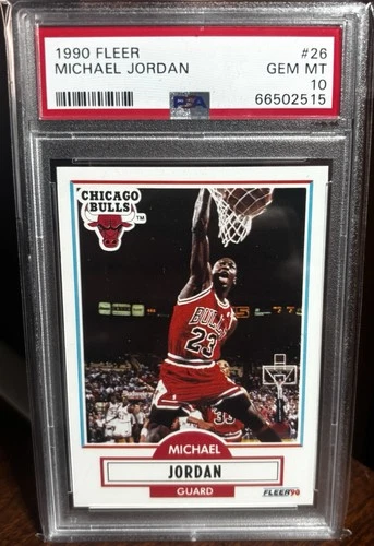 1990 Fleer Michael Jordan PSA 10 #26 🐐