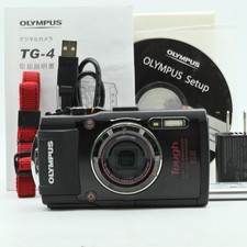 Olympus STYLUS TG-4 Tough Black 16.0 MP Digital Camera Near Mint 