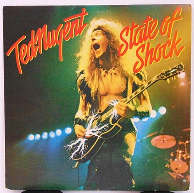 Ted Nugent   State of Shock - 1979 Epic FE 36000 Hard Rock Vinyl LP Record Album