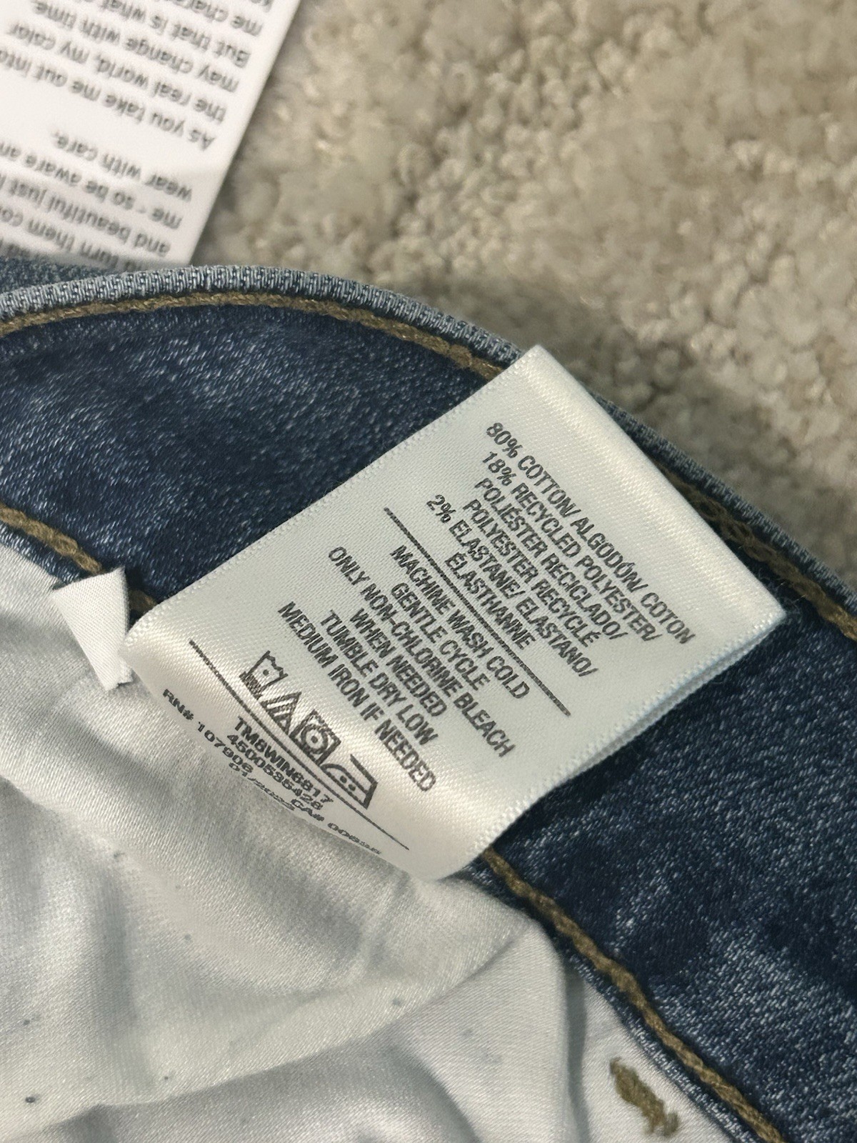 HUDSON men's medium navy blue wash zane skinny winsome jeans, SZ 29, BNWT*