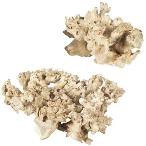Uttermost 17141 Elemental Root Bleached Residi Wood Outdoor Sculptures, Set of 2 - Picture 4 of 6