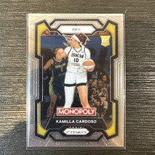 2024 Panini WNBA Monopoly Prizm Basketball Kamilla Cardoso Base RC #2 Sky