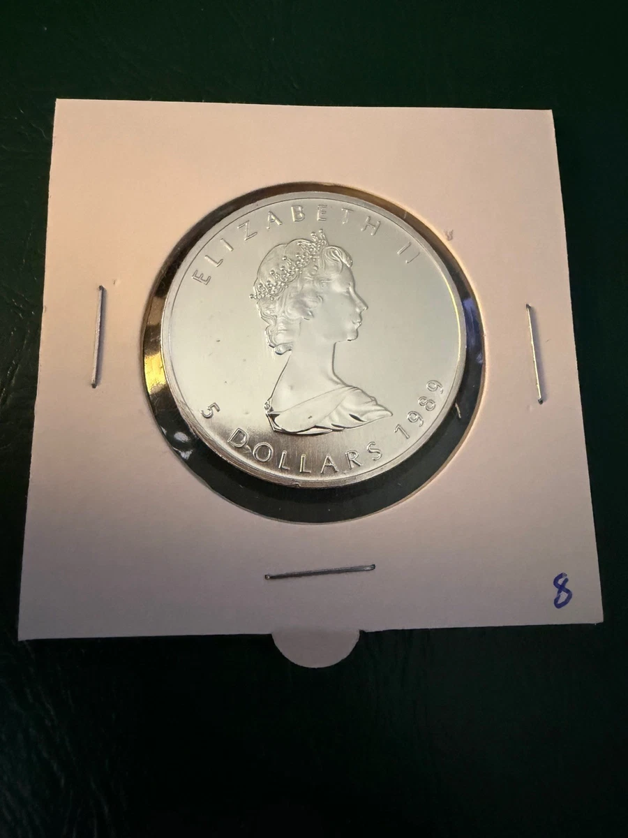 Canadian Maple Leaf 1989 Business Silver Bullion Coins for sale | eBay