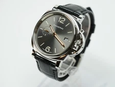 2022 Panerai Luminor Due 42MM Grey Dial Leather Strap Full Set PAM01250 Warranty