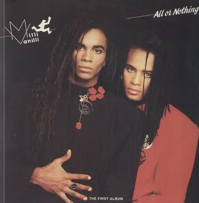 Milli Vanilli All Or Nothing (The First Album) NEAR MINT Hansa Vinyl LP
