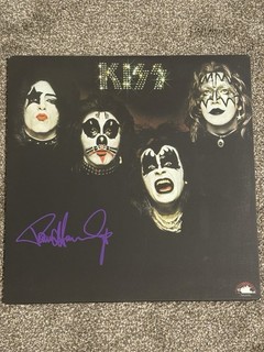 Paul Stanley Signed Autograph Kiss Debut Vinyl Record Album