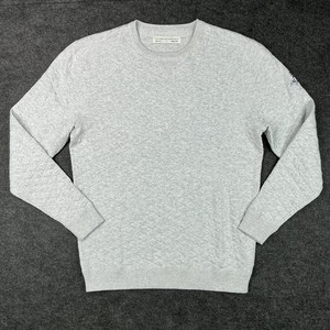 Holderness & Bourne The Ward Sweater Gray Quilted Cotton The Gallery Mens S Golf