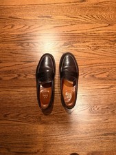 Alden Color 8 Shell Cordovan Leisure Handsewn Penny Loafers 9.5 B/D