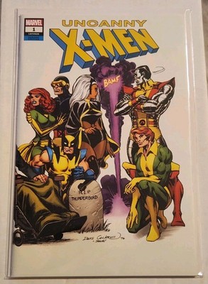 Uncanny X-Men #1 (620) Dave Cockrum Hidden Gem Wraparound Cover Marvel Jan. 2019
