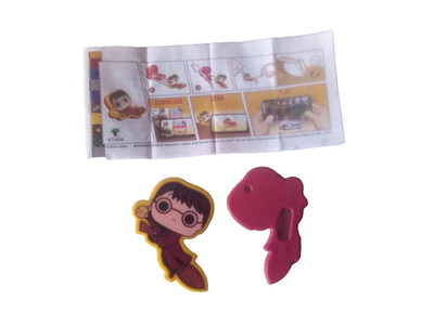 Ü-Ei Kinder Joy Figur VT404 Harry Kabelhalter Harry Potter Quidditch + BPZ