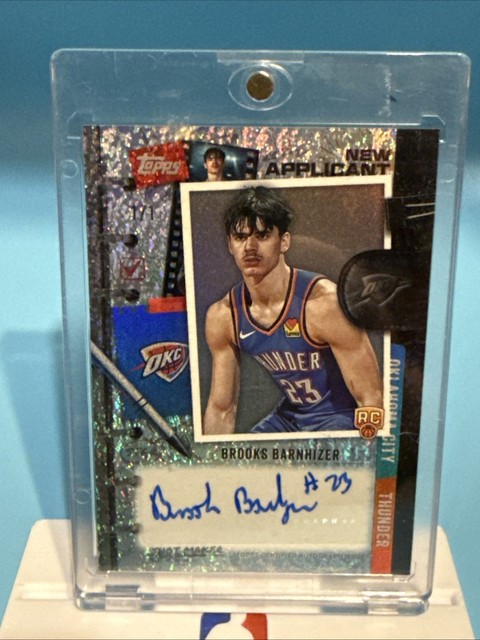 2025-26 Topps - New Applicants Autographs Brooks Barnhizer #NA-BB 1/1