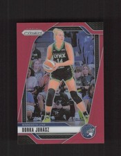 2024 Panini Prizm WNBA #123 Dorka Juhasz Red Prizms #/299