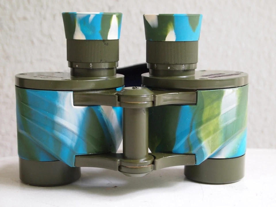 6x24 Militär Fernglas mit vergüteter Optik, Strichplatte für Jäger, Outdoor - Bild 3 von 4