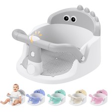 Baby Bath Seat for Babies 6 Months Up Sitting Up 360 Stable Toddler Bath...