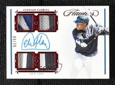 2021 Panini Flawless Signatures Ruby 9/20 Estevan Florial Quad Patch Auto j6a