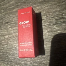 Glow Easy, Vitamin C Lip Oil, Pomegranate, 0.20 fl oz (6 ml)