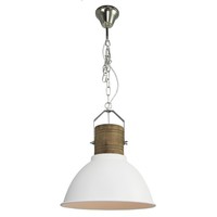 Loft-Lampe 1X60W/E27 IP20 Weiß HäNgelampe Pendelleuchte
