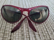 Vintage B L Rayban W2353 YOAS Sidestreet Skyline Red sunglasses Frames