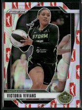 2024 Panini Prizm WNBA #69 Victoria Vivians WNBA Logo Prizms