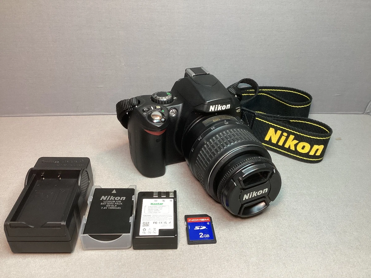 Nikon D40 10-11.9MP Digital Cameras for Sale - eBay