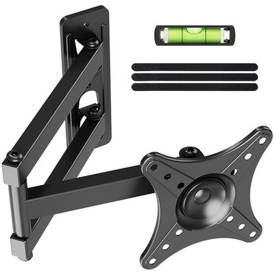 IWORKBOARD Full Motion TV Monitor Wall Mount Bracket for Most 13-32 Inch LED ...
