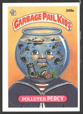 Topps 1987 Topps Garbage Pail Kids Series 9 Barnacle Bill #349b