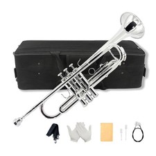 Beginner Standard Trumpet Set Instrument with 7C Mouthpiece Carry Case Kit