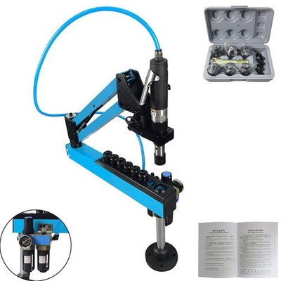 M3-M12 Universal 360° Pneumatic Tapping Machine Multi-Directions Flexible Arm