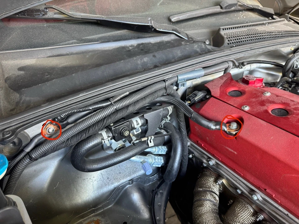 00-09 HONDA S2000 BIG 4 0AWG GROUND WIRE AP1 AP2 S2K (FULL SLEEVE) - Image 4 of 4