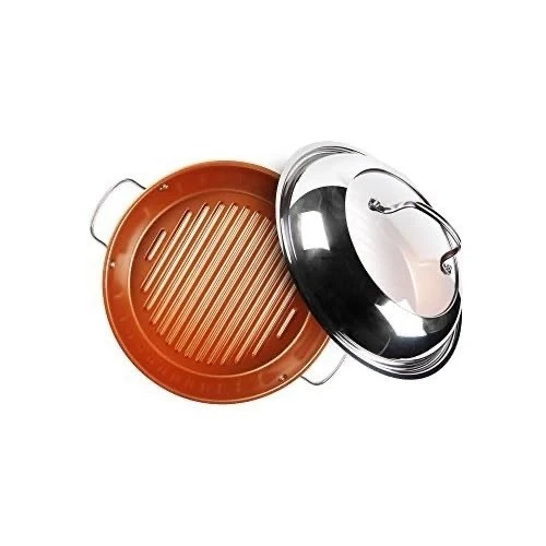 Nuwave #31124 Stainless Steel BBQ Grill Pan