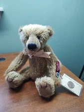 Russ Bentley Mohair Collection Bear Vintage Edition 10" tall Fully Jointed