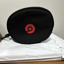 Beats by Dr. Dre Black Hard Shell Headphone Carrying Case with Carabiner