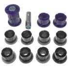 <!--F#f_0-->LH+RH Rear Leaf Spring + Shackle Poly Bush Kit for Nissan Navara D21 D22 4x4 Ute<!--F/-->